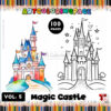 Castle Color Pages Vol. 5 – Bring Magical Castles to Life