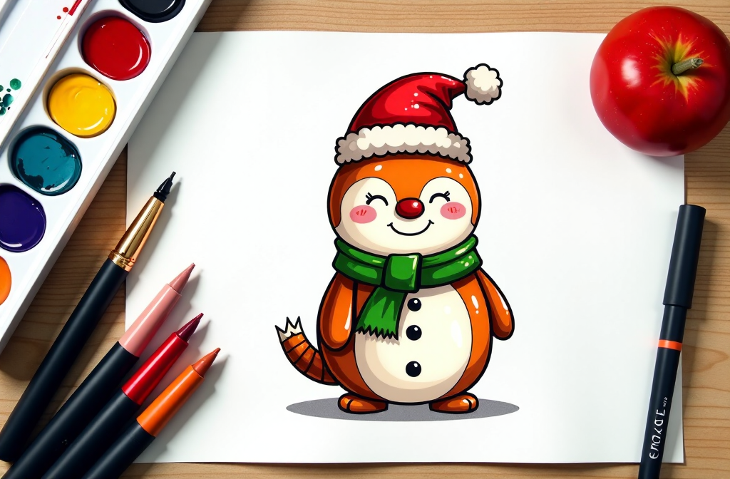 Celebrate the Holidays with Christmas Coloring Pages for Adults-411