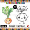 Colorful Vegetables for Kids Vol. 2 – Fun and Healthy Coloring Adventures