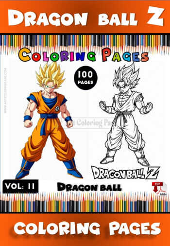 Coloring Book Dragon Ball Z Vol11 Unleash Your Inner Saiyan