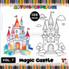 Coloring Pages Castle Vol. 7 – Explore a Magical World of Creativity