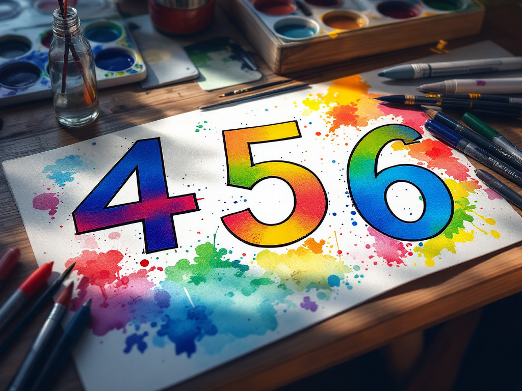 Coloring book for adults with numbers img 2