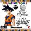 Dragon Ball Coloring Pictures Vol14 Bring the World of Dragon Ball to Life