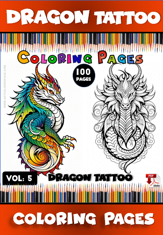 Dragon Tattoo Design for Adults Vol 5 Bold Art for Creative Souls - Image 2