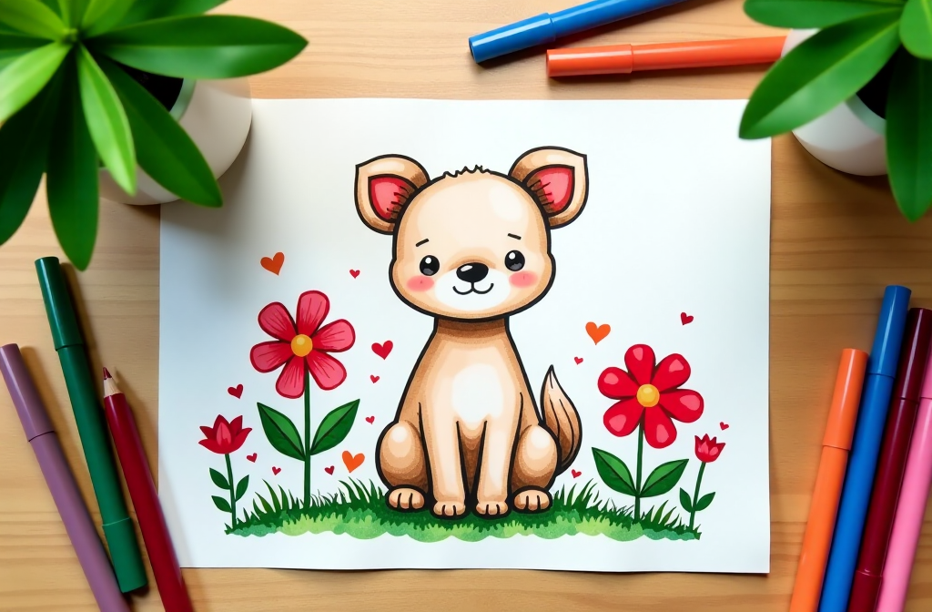 Kawaii Coloring Pages A Fun and Creative Escape for All Ages-873649227