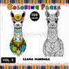 Llama Colorful for All Ages Vol. 5 – Fun and Creative Coloring for Everyone