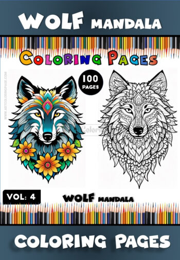 Mandala Wolf Tattoo Vol. 4 – Unleash Your Inner Wild