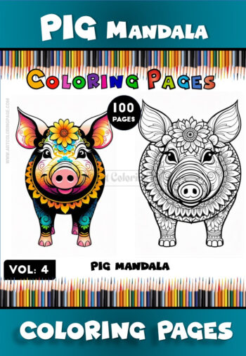 Peppa Pig Mandala Art Vol. 4 – Fun and Creative Coloring for All Ages
