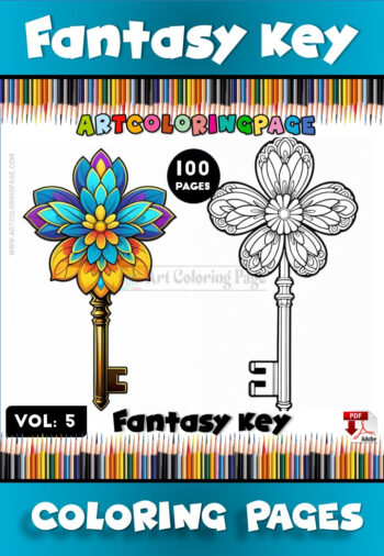 Printable Key for Kids Vol. 5 – Fun and Creative Coloring Pages