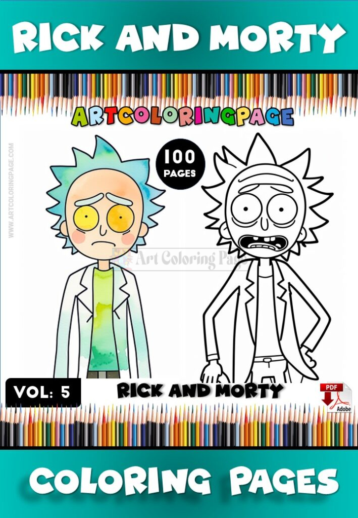 Rick and Morty Colors Vol. 5 – Get Creative in the Multiverse