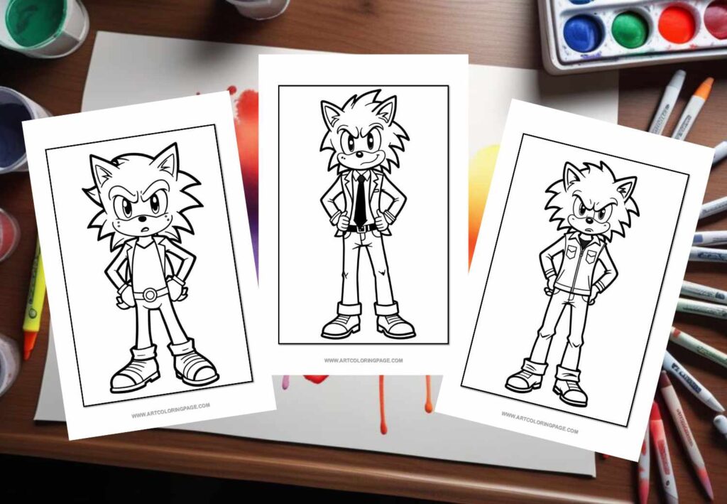 Sonic the Hedgehog Coloring Pages Fun for All Ages img 33