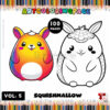 Squishmallow Color Page Vol. 5 – Cuteness Overload for All Ages