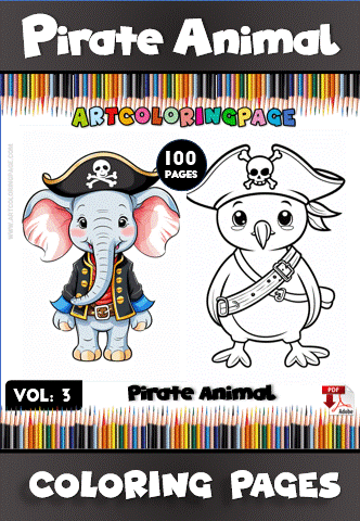 Unleash Your Inner Artist with Anime Pirates Coloring Book Vol. 3! - Image 2