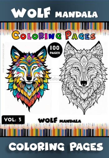 Wolf Mandala Tattoo Vol. 3 – Unleash the Wild Spirit