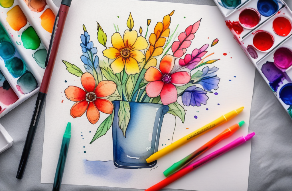 Flower Coloring Pages for Adults Bloom into Calm & Creativity
