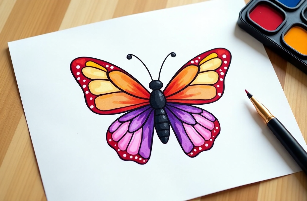 Printable Butterfly Coloring Pages Flutter & Color Fun!