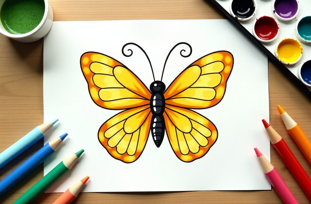 Printable Butterfly Coloring Pages Flutter & Color Fun!-932991311