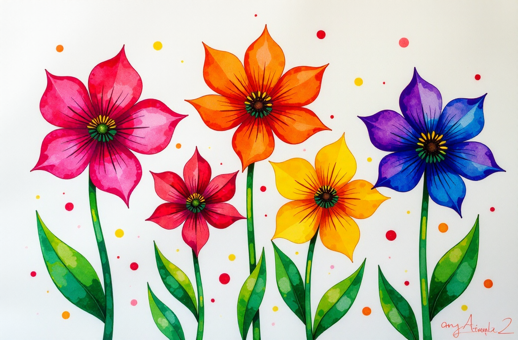 Spring Coloring Sheets Blossom with Creativity & Color-117902546