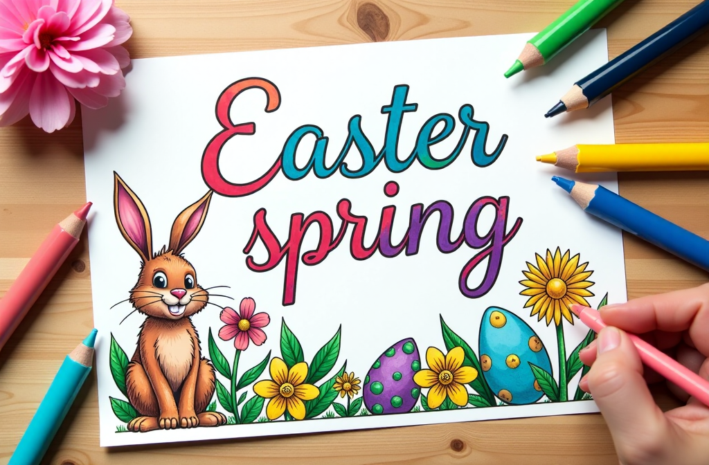Spring Coloring Sheets Blossom with Creativity & Color
