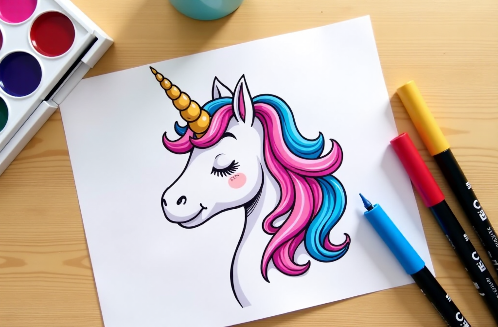 Unicorn Printable Coloring Pages Sparkle & Magic Awaits!