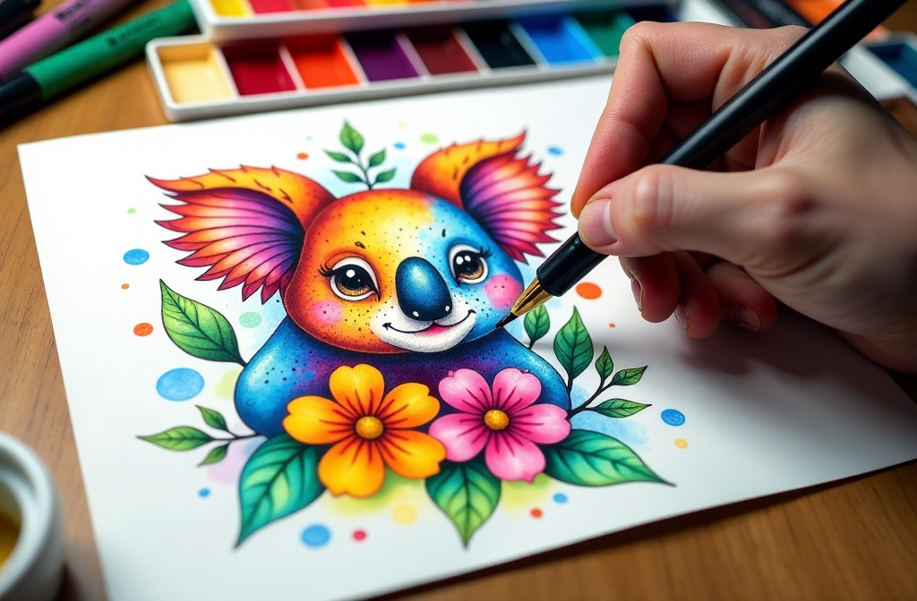 Adorable Cute Animals Coloring Pages to Print for Kids That