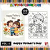 Father's Day Coloring Sheets VOL 6 100 Designs of Fun!