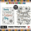 Dad's Best Gift fathers day coloring VOL 5 Fun!