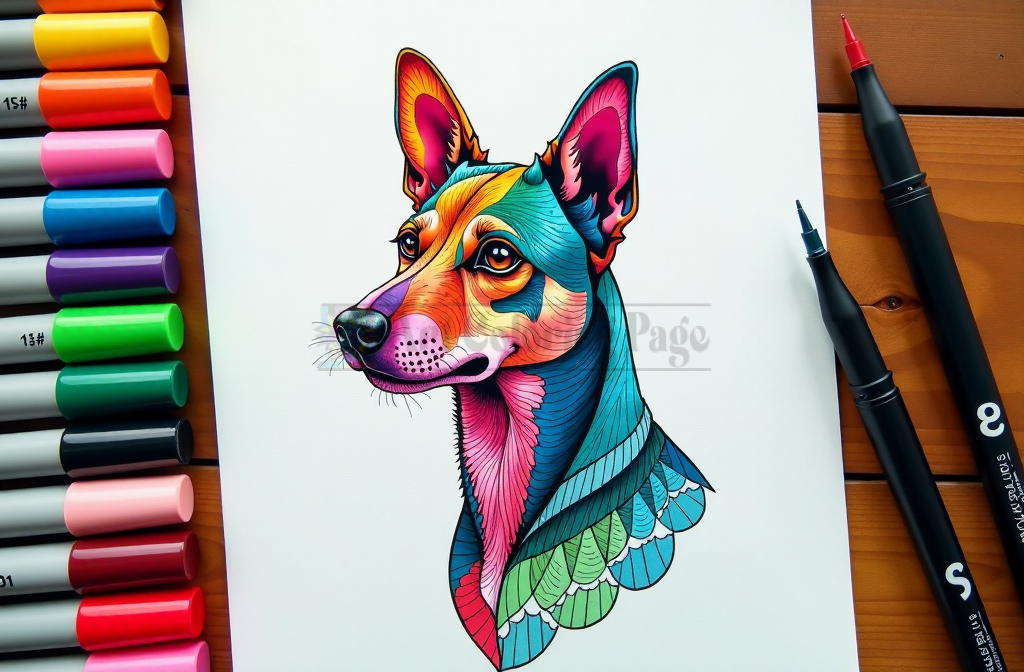 Happy Dog Day Coloring Pages! Get Your Paws on These Coloring-538568509