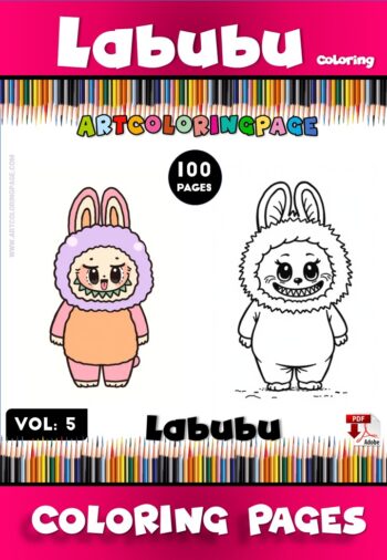 Labubu Coloring Book Vol 5: Your Next Creative Escape!