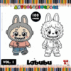 Labubu Coloring Pages Vol 1