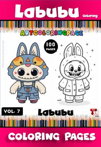 Labubu Drawing Easy for All Age Vol 7: Start Your Art Journey!