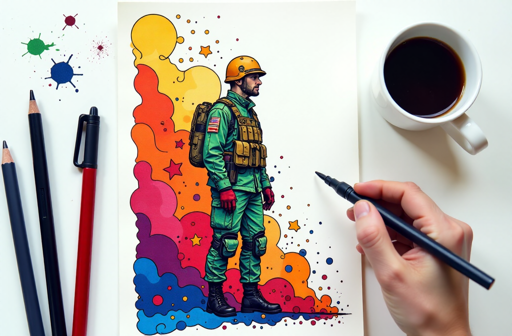 The Enduring Charm of Soldier Coloring Pages A Journey into Creativity-567570139