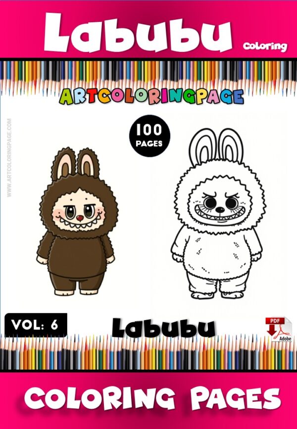 Unleash Your Inner Artist with Labubu Color Vol 6