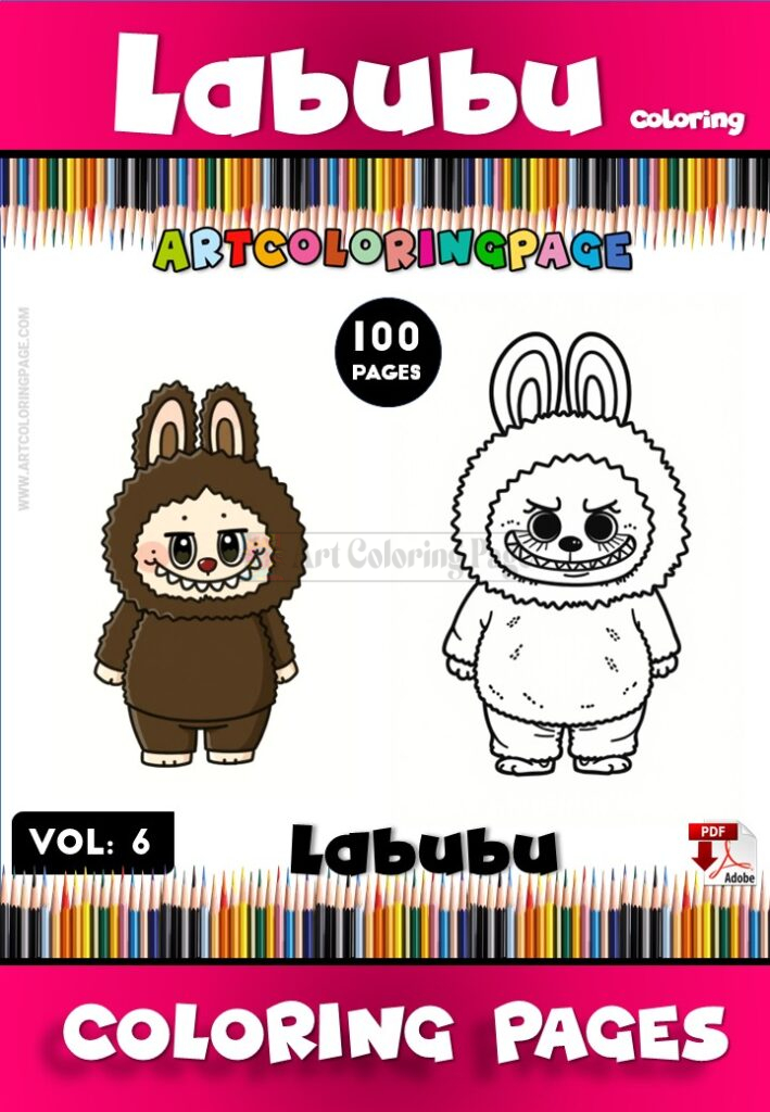 Unleash Your Inner Artist with Labubu Color Vol 6