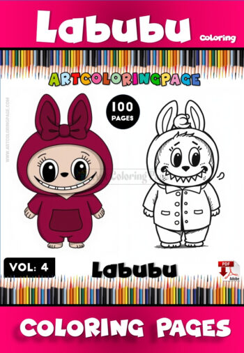 Vibrant Adventures: Labubu Colors for All Ages Vol 4!