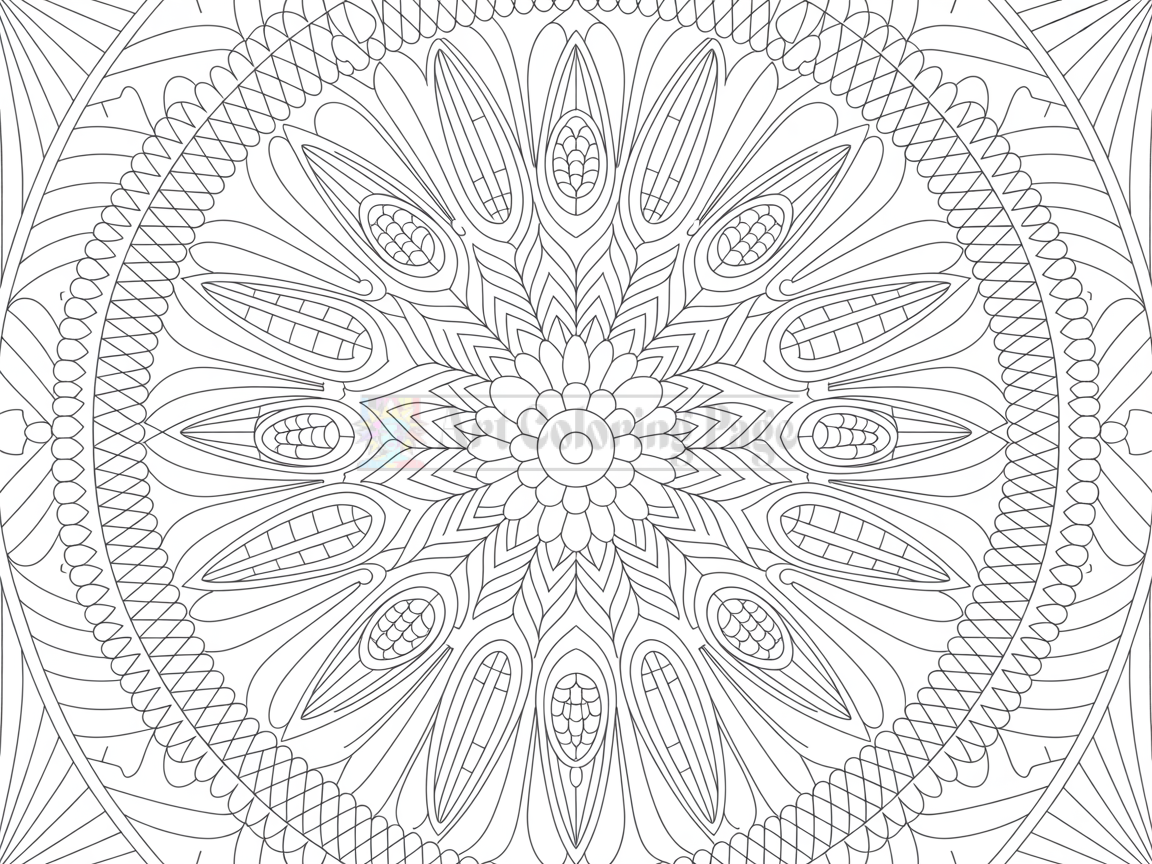 Adult Coloring Book Pages Your Gateway to Calm & Creativity