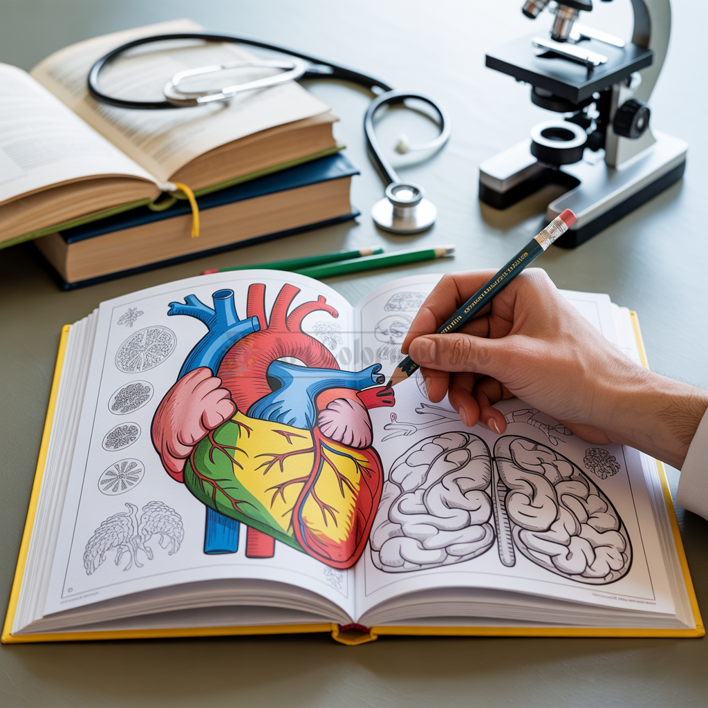 Anatomy Coloring Book Your Visual Guide to the Human Body