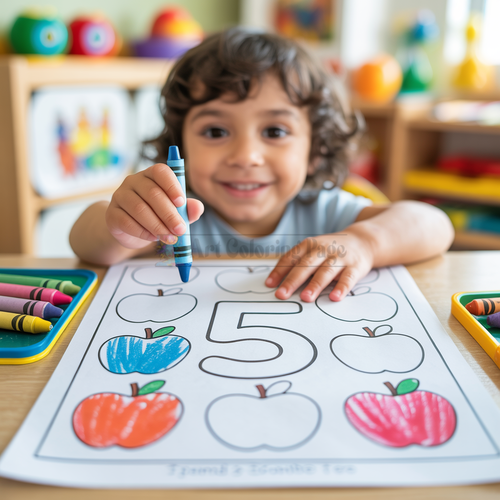 Number Coloring Pages The Fun Way to Learn Math