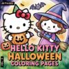 Get Spooky & Sweet with Halloween Hello Kitty Coloring Pages Vol 3!Diapositive1