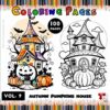 Spark Pumpkin Coloring Ideas Creativity Kids Vol 9