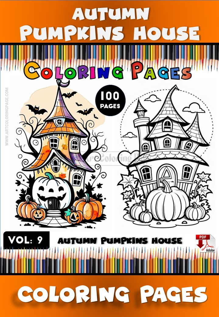 Spark Pumpkin Coloring Ideas Creativity Kids Vol 9
