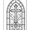 Coloring Book Church Stained Glass Vol. 6 – 100 Unique Designs - Diapositive2