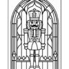 Coloring Book Stained Glass Nutcracker Vol. 1 – 100 Festive Art DesignsDiapositive2