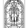 Coloring Book Stained Glass Nutcracker Vol. 1 – 100 Festive Art DesignsDiapositive3