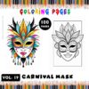 Coloring Masks for Kids, Vol. 19 Unleash Creativity & Fun!