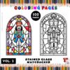 Coloring Pages Stained Glass Nutcracker Vol. 2 – 100 Magical Holiday Designs Diapositive1