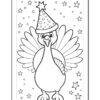Gobble Up the Fun with Our Thanksgiving Turkey Coloring Sheet! Diapositive3