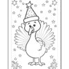 Gobble Up the Fun with Our Thanksgiving Turkey Coloring Sheet! Diapositive4