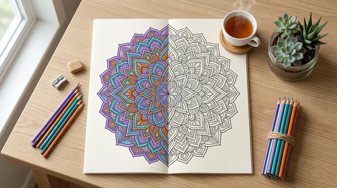 Benefits of Coloring for Adultsopen mandala coloring page 1778254942802