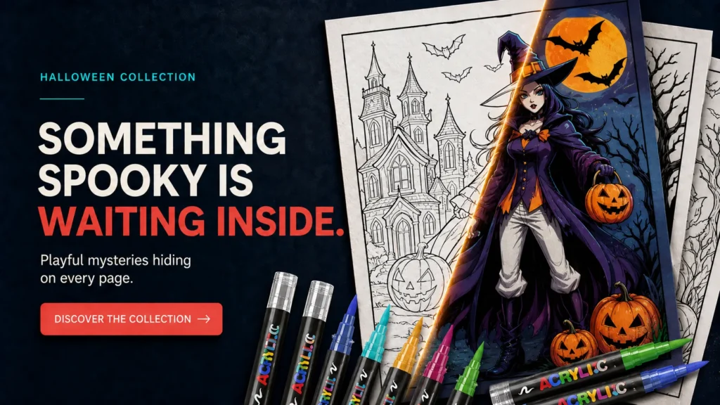 ART COLORING PAGE SLIDES COLORING BOOK 08